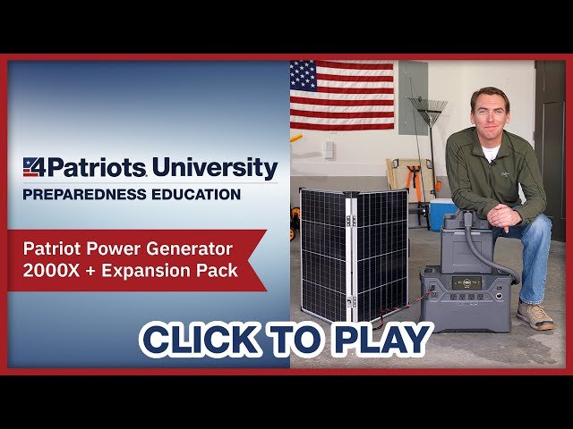 4Patriots Generators For Emergency Preparedness Offer Reliable Backup Power